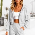 thumbnail image 6 of Certgust Hoodies for Men Womens Zip Up Hoodie Oversized Sweatshirt Long Sleeve Casual Fall Jackets with Pockets Drawstring Hoodie Sweatshirt for Layered Casual Outfits, 6 of 8