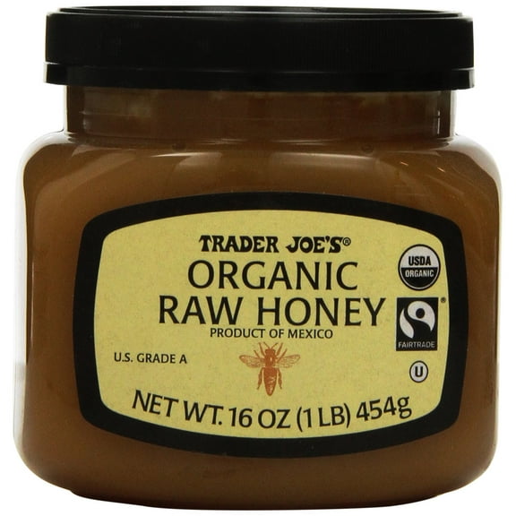 Trader Joes Organic Raw Honey 16 Ounce Packaging May Vary