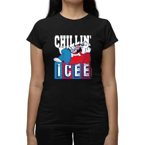 Relaxed ICEE Chill Mode - Bear Fun Graphic Women's T-shirt