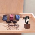 thumbnail image 3 of Wood Base Watch Display Stand Bracket Stand Rack C Ring Watch Display Prop, 3 of 8