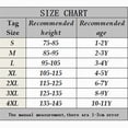 thumbnail image 3 of TOWED22 Toddler Boy Swimsuit 3 Piece Boys Swim Set Short Sleeve Swimming Shirt Trunks Outfit Baby Rash Guard Bathing Suits Blue,4XL, 3 of 5
