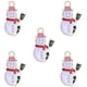 thumbnail image 4 of 10 Pcs Navidad Muñeco de nieve Aretes DIY Oso de Fresa Charm Colgantes Color Muñeco de nieve, 4 of 4