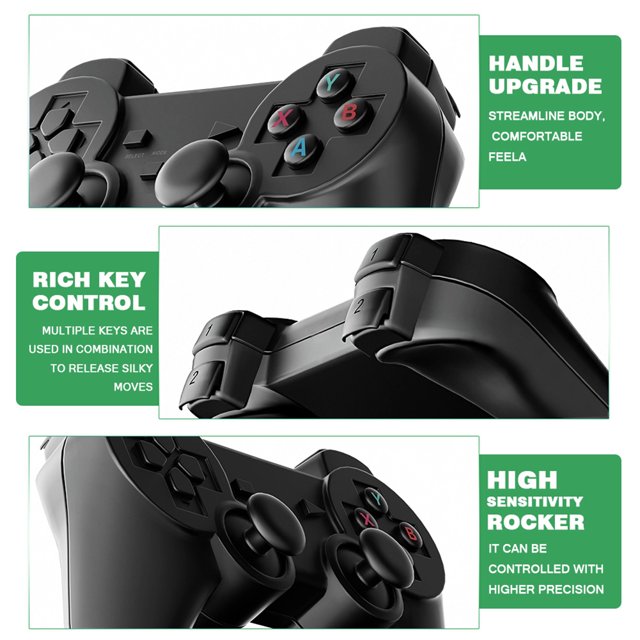 2.4G HD Arcade Machine Los mejores regalos Diseño antideslizante para niños y niñas (128G)