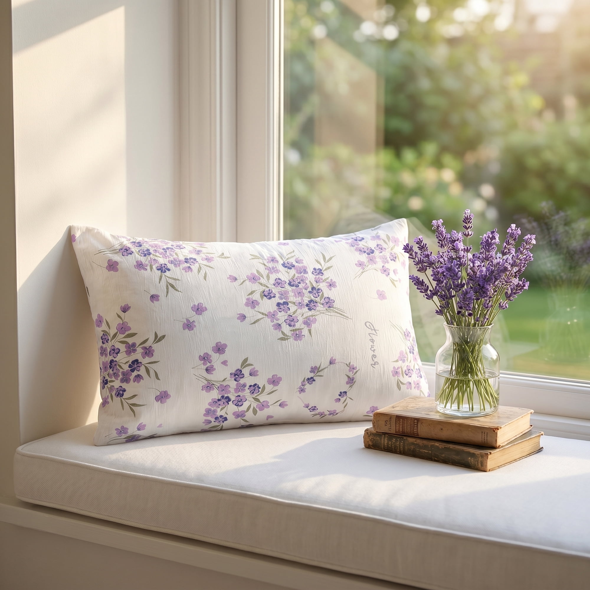 Unique Bargains 2 Pack Pillowcase Smooth Envelope Closure Wrinkle Resistant Purple D
