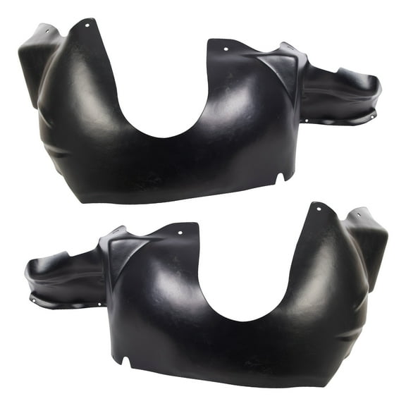 TRQ Front Inner Fender Liner Set Fits Select 2004-2007 Ford Freestar Mercury Monterey FO1248121 FO1249121