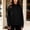 Black, variant on BaoFuBaoMei Womens Sweatshirt Thumb Holes Plus Size Full Zip up Long Sleeve Hooded Neck Hoodies Solid Fall Winter Tops with Zip Pockets