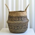 thumbnail image 5 of Cheers.US Home Plant Basket - Large Woven Seagrass Basket for Plants for Indoor Plants, Hand Crafted Natural Picnic Straw Basket for Laundry Beach Bag & Grocery Items, 5 of 7