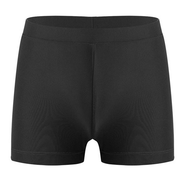 Walmart girls black clearance shorts