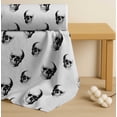 thumbnail image 4 of Soimoi Cotton Voile Fabric Horror Skull Halloween Printed Craft Fabric by The Yard 42 Inch Wide, 4 of 7