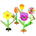 thumbnail image 6 of Smarts & Crafts Go: Wooden Flower Garden, 38 Pieces for Boys and Girls, Kids and Teens, 6 of 7
