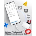 thumbnail image 4 of Lector de tarjetas SD USB C Oyuiasle para iPhone 15/iPad/Mac/Laptop, 4 of 7