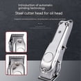 thumbnail image 4 of Professional Electric Hair Clipper Beard Trimmer Hair Cutting Machine Grooming Kit US Plug (Silver), 4 of 5
