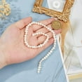 thumbnail image 3 of 1 Strand Natural Freshwater Pearls Bead 7-9.5x8-10.5mm Irregular Small Pearl Loose Bead Baroque Cultured Pearl Beads with Nylon Cord and Beading Needle for Jewelry Making DIY Crafts, 3 of 9