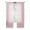 Pink, variant on Sheer Curtains 79 inches Long Window Curtains 1 Panel Solid Color Elegant Window Voile Panels/ Drapes/ Treatment for Bedroom Living Room Kitchen, 39.3W x 78.7L, Blue
