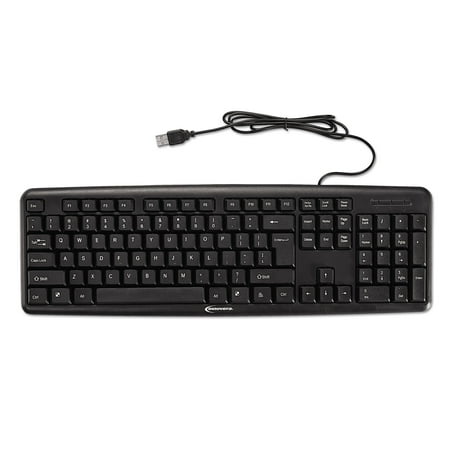 UPC: 0686024001065 | Innovera Slimline Keyboard  USB  Black