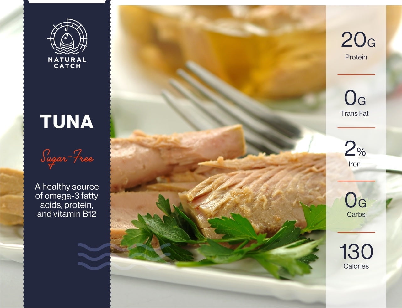 Natural Catch Albacore Tuna Fillets 4.4 oz (Pack of 12)