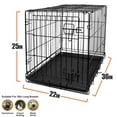 thumbnail image 2 of Blue Beagle Dog Folding Crate, 36" Large Single Door Kennel, 2 of 7
