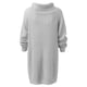 thumbnail image 3 of Gibobby Vestidos de sueter para mujer Vestido de suéter para mujer Línea de cuello fuera del hombro Manga larga Suéter de punto de cadera Vestido suelto(Gris,CH), 3 of 4