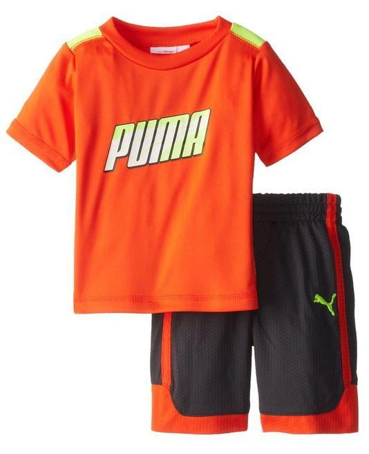 kids puma shorts