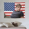 thumbnail image 6 of Josh Actor Hutcherson Tapestry Wall Hanging Flag Art Aesthetic Poster Dorm Tapestries For Bedroom Party Home Living Room Decor Fan Gift, 6 of 9