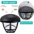 thumbnail image 3 of MAGGIFT 12 Pack Solar Powered Landscape Lights Outdoor Pathway Lights, Waterproof Solar Garden Lights for Lawn, Patio, Yard, Walkway, Deck, Driveway, Warm White, 3 of 8