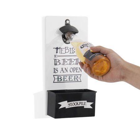 Danya B. Hanging Beer Opener and Cap Holder