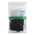 thumbnail image 3 of Pack De 2 Placa Ciega Schneider Negro 11X7.4 Cm, 3 of 3