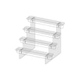 thumbnail image 3 of Acrylic Display Stand Acrylic Display Riser Shelves for Model Action Figure 4 Tier, 3 of 7