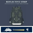 thumbnail image 5 of FORMRS Unisex School Backpack 17" Student Travel Bag with Laptop Compartment, Hand Drawn Christmas Trees, 5 of 7