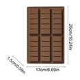 thumbnail image 3 of Linnome Food Grade Silicone Chocolate Molds for Home Kitchen Baking Dessert Candy Making Craft Tool Needs, 3 of 6