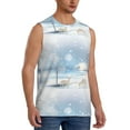 thumbnail image 2 of Disketp Christmas Deer Sleeveless Tshirts For Men, Muscle Shirts For Men Dry Fit Tank Top-X-Large, 2 of 8