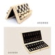 thumbnail image 3 of Tablero de Ajedrez Plegable Compacto con Estuche de Transporte, 3 of 9