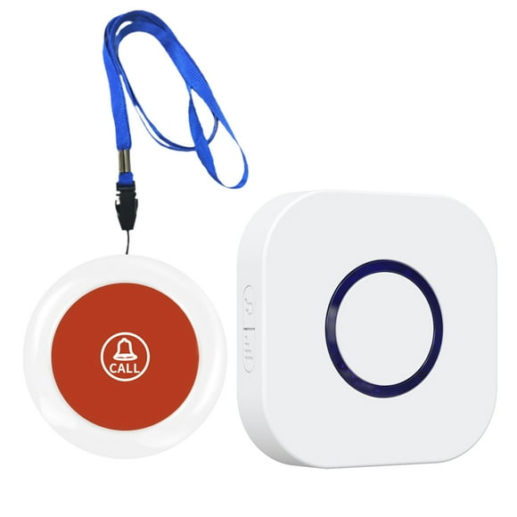 Portable Elderly Pager Long Range Electronic Wireless Remote Control Doorbell Can Be Through the Wall Caretaker