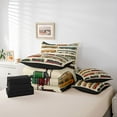 thumbnail image 6 of jejeloiu Train Steam Engine 7-Piece Twin Bedding Sets,Western Train Transportation Bedding Comforter Set,Brown Orange Red Sheet Sets For Teens,Ultra Soft Home Decor Reversible, 6 of 8