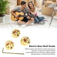 thumbnail image 4 of Electric Guitar Skull Knobs, Electric Guitar Skull Knobs Metal Volume Tone Headcap Replacement Part, 4 of 8
