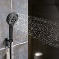 thumbnail image 5 of Matte Black Hand Shower, 3 Functions Hand Held Shower Head, High Pressure Hand Held Shower Head, for Bath & Hotel & Bathroom, 5 of 5