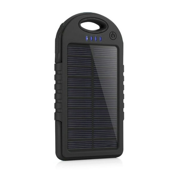 axGear Solar Panel Charger 5000mAh Portable Charger Backup External Battery Power Pack