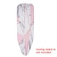 thumbnail image 4 of Ounissouiy Cubierta de tabla de planchar de tela marmoleada, prensa protectora, plancha plegable para planchar, protector de tela, protege la ropa Suministros de limpieza para el hogar Mármol serie 3, 4 of 6