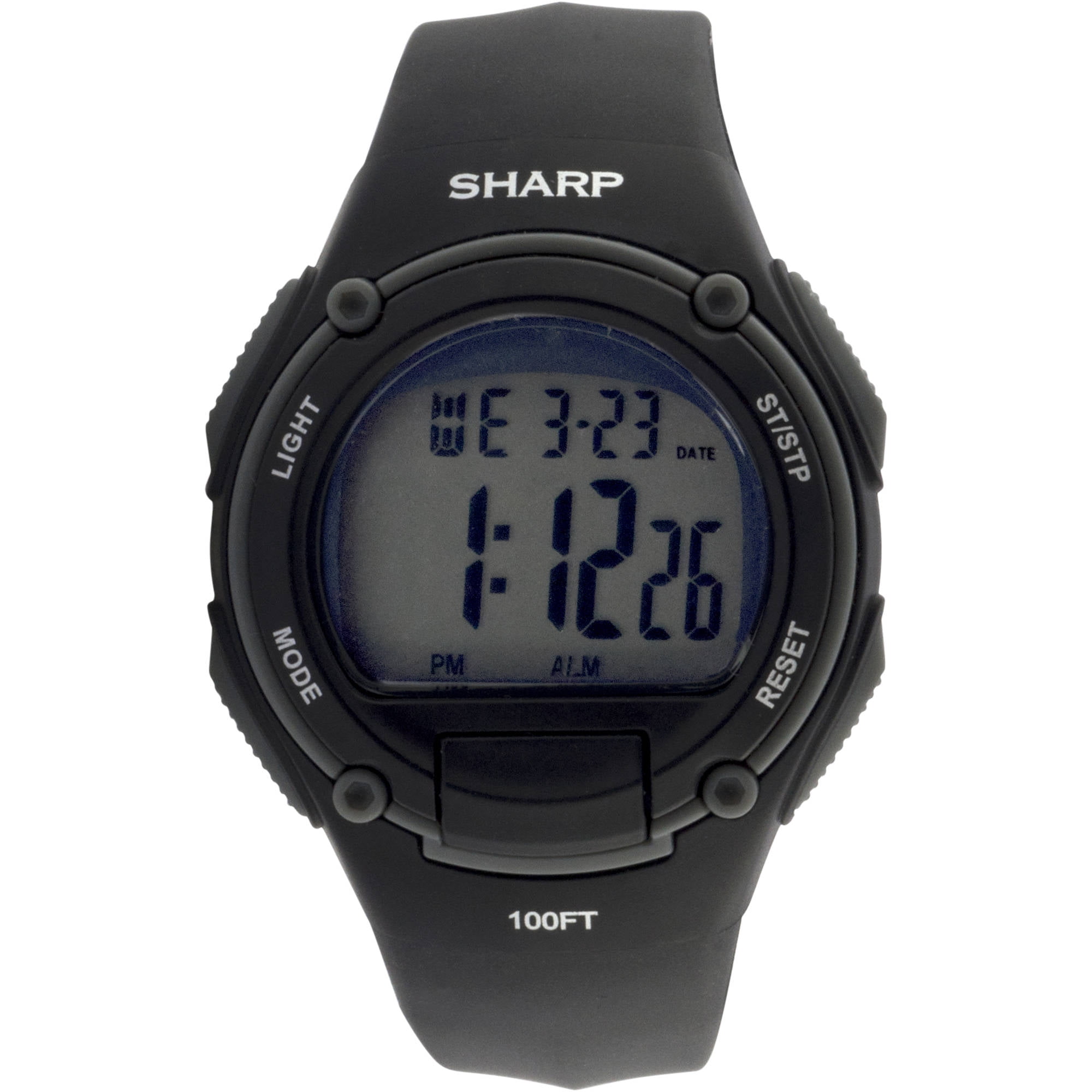 sharp digital watches