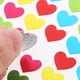 thumbnail image 3 of GOOHOCHY 2100 pegatinas de corazón de colores, mini pegatinas de corazón, calcomanías autoadhesivas de recompensa para álbumes de recortes, diarios, manualidades de San Valentín., 3 of 8