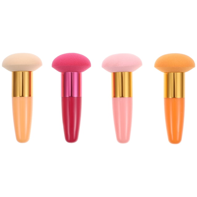 Weiweiguan 4Pcs Comfortable Powder Puffs Makeup Applicators Girl Loose Foundation Puffs