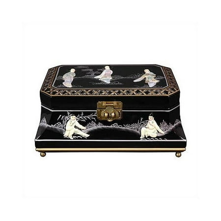 Oriental Furniture Adorlee Asian Jewelry Box