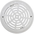 thumbnail image 1 of Ssdlv Auspicious-swimming Pool Drain Cover 8 Inch Round Main Suction Plate For In Ground Pool Swimming Pool Cover,white, 1 of 5