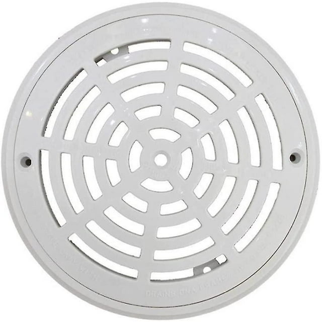 Ssdlv Auspicious-swimming Pool Drain Cover 8 Inch Round Main Suction Plate For In Ground Pool Swimming Pool Cover,white