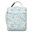 thumbnail image 6 of Daisy Themed Insulated Lunch Bag for All Ages, Reusable Tote with Front Pocket for Students, Teachers, or Office Use, 6 of 6