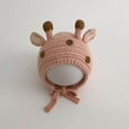 thumbnail image 4 of WOYY Baby Knitted Winter Hat Cute Ears Soft Warm Adjustable Beanie Cap for Boy & Girl, 4 of 4