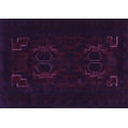 thumbnail image 1 of Ahgly Company Indoor Rectangle Persian Purple Traditional Area Rugs, 5' x 8', 1 of 4