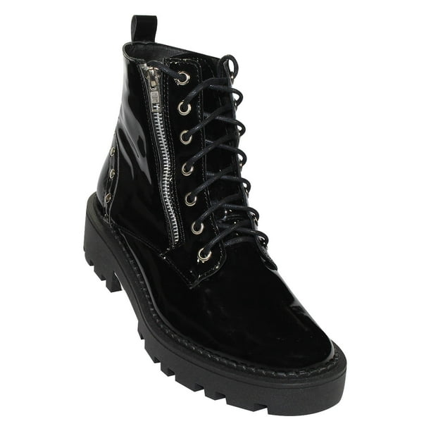 BOTIN CASUAL LEON MUJER NEGRO CHAROL 3572 LEON 3572p