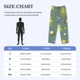 thumbnail image 4 of Naloa Cute Yoga Frogs Pajama Pants Men, PJ Bottoms, Sleep & Lounge Pants-Large, 4 of 6