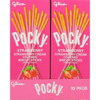Glico Pocky Chocolate Cream Covered Biscuit Sticks, 1.41 oz, (Pack
